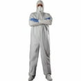 thumbnail image 2 of Venom Heavy-Duty Hooded Coverall, Large to XL, White, 2 of 4