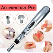 Electronic Acupuncture Meridian Pen Massager 9 Grades Adjustable Energy Health Kit Heal Massage Pain Relief Father's Day Gifts