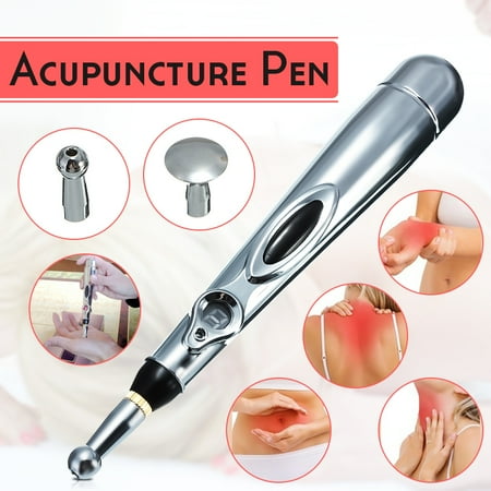 Electronic Acupuncture Meridian Pen Massager 9 Grades Adjustable Energy Health Kit Heal Massage Pain Relief