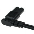 thumbnail image 5 of SF Cable NEMA 1-15P to C7 Low Profile Angle Non-Polarized Power Cord, 6 feet, 5 of 8