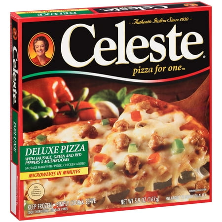 Celeste® Pizza for One™ Deluxe Pizza 5.9 oz. Box