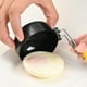 thumbnail image 3 of Juego de 4 Escalfadores de Huevos de Acero Inoxidable: Antiadherentes, con Gancho para Colgar, Mango Resistente Al Calor y Sistema Antidesbordamiento para Unos Huevos Cocidos Perfectos., 3 of 6