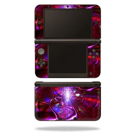 MightySkins Protective Vinyl Skin Decal Cover for Nintendo 3DS XL Original (2012-2014 Models) Sticker Wrap Skins Crimson Trip