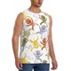 thumbnail image 2 of Balery Cartoon Monkey Camisetas sin mangas para hombre, absorbe la humedad y protege contra el mal olor.-Large, 2 of 7