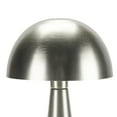 thumbnail image 5 of Nourison 16" Retro Mushroom Accent Table Lamp, Modern, Mid-Century lamp for Bedroom, Living Room, Dining Room, Office, Dorm, Coffee Table, End Table, Silver, 5 of 7