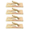 thumbnail image 5 of MIPCASE Water Heater Wall Hook Golden 4Pcs 3.1X2.0X0.1In Steel Plate, 5 of 8