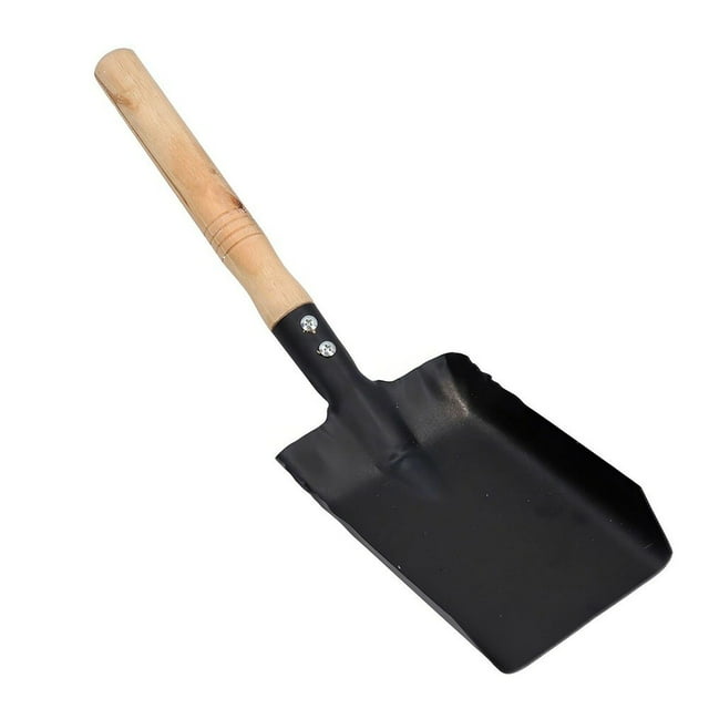 MYG Pelle à Cheminée Outil de Nettoyage de Cheminée Pelle à Poussière en Acier