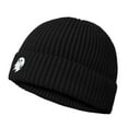 thumbnail image 5 of Dalix Mens Ghost Fisherman Beanie Hat Winter Knit Cuffed Watch Cap in Black, 5 of 5