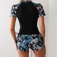 thumbnail image 4 of Women's Elegant Strappy Tankini For Solid Hook Neck Full Coverage Tankini Top For Beach Pool And Resort Wear, 4 of 5