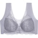 thumbnail image 5 of Sujetador de copa completa con sujeción fuerte, sin aros, para tallas grandes, sujetador técnico fino para tallas grandes, ropa interior de uso diario, bralette, sujetador para dormir,, 5 of 5