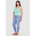 thumbnail image 3 of Women's Plus Size Seamless Scoop Neck Tank Top, 3 of 4