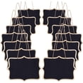 thumbnail image 1 of 20 Piezas Mini Pizarras Letreros Etiquetas de Pizarra de 4,7 X 6,3 Pulgadas Etiquetas de Pizarra para Colgar en el Tablero de Mensajes para Cocina y Bodas, 1 of 5