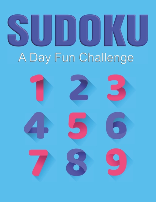 Brain Exercise Books by Anthony Gall SUDOKU A Day Fun Challenge Fun