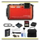 thumbnail image 1 of Nikon COOLPIX AW120 Waterproof Digital Camera (Orange) Starter Bundle - (Intl Model) Nikon 26467, 1 of 5