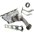 thumbnail image 5 of Catalytic Converter Compatible with 2007-2017 Jeep Patriot 2007-2008 Dodge Caliber 4Cyl 2.4L 2.0L Front, 5 of 5