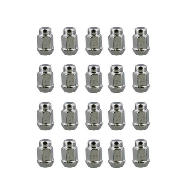 ABN Acorn Cone Wheel Lug Nuts M12 Chrome Lug Nuts 3/4” Wheel Lugs