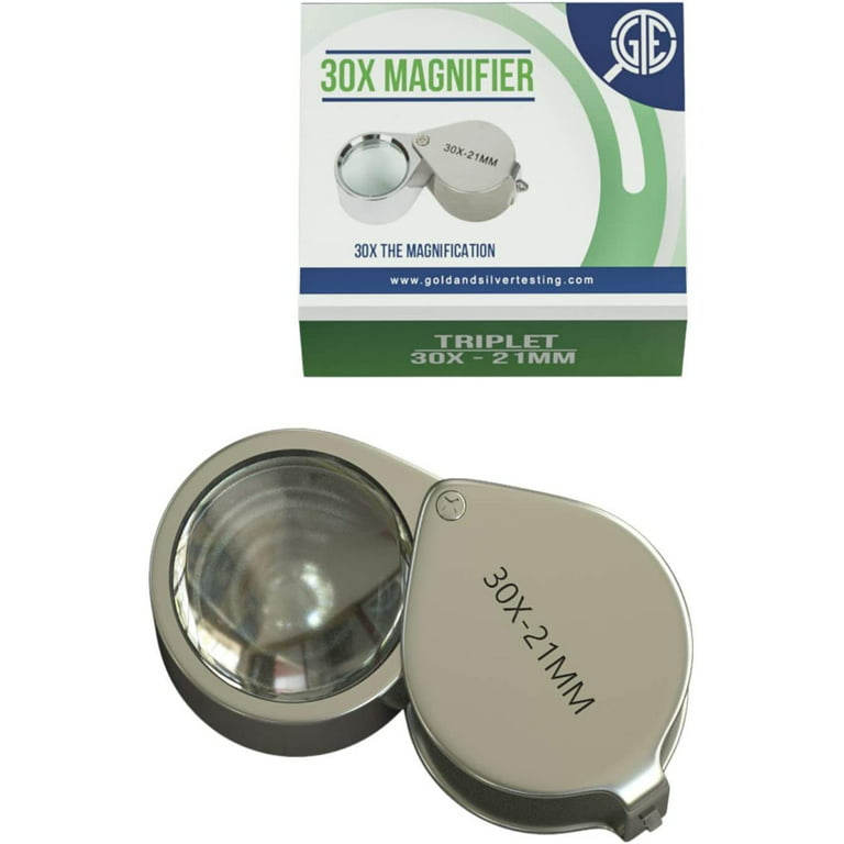 Gold Silver Platinum Diamond Jewelry Tester Appraisal Kit 10K 14K 18K 22K  24K Electronic Scale Test 30X Eye Loupe Magnifier Precious Metals 999 925