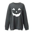 thumbnail image 1 of Sudadera para mujer Sudaderas de cuello redondo Festival Moda Otoño Impreso Blusa de manga larga suelta Casual Pullover Tops Sudadera Odeerbi  ODB-5, 1 of 5