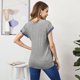 thumbnail image 4 of Camisetas de Maternidad CHAO para Mujer Lactancia Túnica Manga Corta Talla XL, 4 of 5