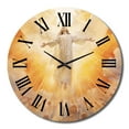 thumbnail image 4 of Designart "Modern Devotion to Jesus II" Christianism Oversized Wall Clock, 4 of 5