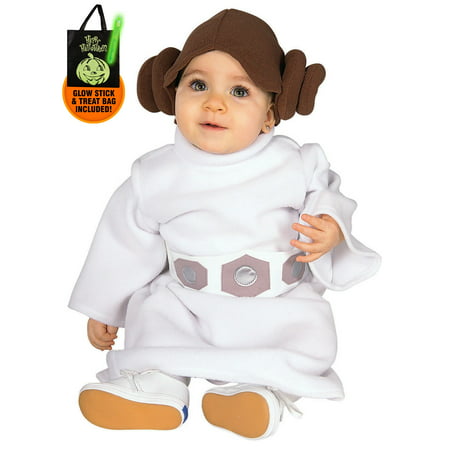 Infant/Toddler Princess Leia Star Wars Costume Treat Safety Kit
