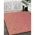 thumbnail image 2 of Ahgly Company Indoor Square Patterned Light Salmon Pink Area Rugs, 6' Square, 2 of 6
