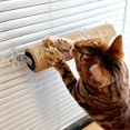 thumbnail image 2 of BeesClover Cat Wall Sisal Scratching Post for Indoor, Wall Mount Sisal Rope Scratching Board, Vertical Or Horizontal Wall Mounted Cat Scratcher for Cats Kittens, 2 of 8