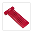 thumbnail image 3 of Imperial Marking T-Rule Aluminum Alloy Hole Positioning Scribing Gauge Woodworking Ruler Marking Gauge Measuring Tool, 3 of 7
