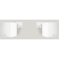 thumbnail image 5 of Rockville Cube White Pair 3.5-in 30W RMS Each, Home Theater Wall Speakers 8 Ohm, 360 Swivel Brackets, 2-Way Sound, ABS Cabinet, 5 of 8