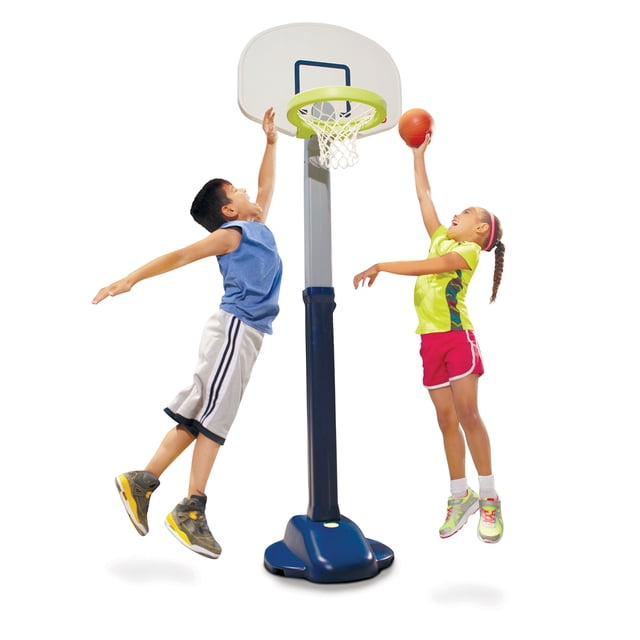 Set de baloncesto Little Tikes Adjust and Jam Pro Blue