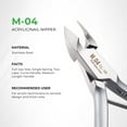 thumbnail image 2 of Nail Nipper - M-04 (Stainless Steel), 2 of 5