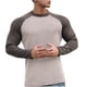 thumbnail image 5 of pstuiky camisa de manga larga para hombre, Suéter informal de moda para hombre, color liso, manga larga y cuello redondo. Tops de hombre xxl, 5 of 5