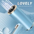 thumbnail image 2 of Salon Blow Dryer - 2200W Professional Hair Dryer with Blue Light Therapy, Cool Shot Button, 3 Heat/Speed Settings, Ionic Technology for Fast Drying & Frizz Control, 2 of 6