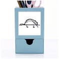 thumbnail image 1 of Sle Stripe Cat Lying Line Desk Supplies Organizer Pen Holder Card, 1 of 3