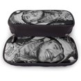 thumbnail image 4 of Lil Peep Leather Pencil case Pencil case Stationery Bag Office Portable Storage Box Cosmetic Box Folder, 4 of 5