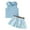 Light Blue, variant on Fsqjgq Girls 5T Outfits Trendy Girls Clothes Outfits Baby Sleeveless Temperament Blouse Pleated Skirt and Belt for Girls Baby Pullover Three Sets Clothing Sets Baby Girl Outfits Kids Sets Size 18