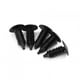 thumbnail image 3 of 100PCS Clips de remache de remache Remache de nylon negro Retenedor de parachoques Clips de plástico para automóvil Clips de remache sujetador de nylon Clips de remache Panel de ANGGREK Otros, 3 of 8