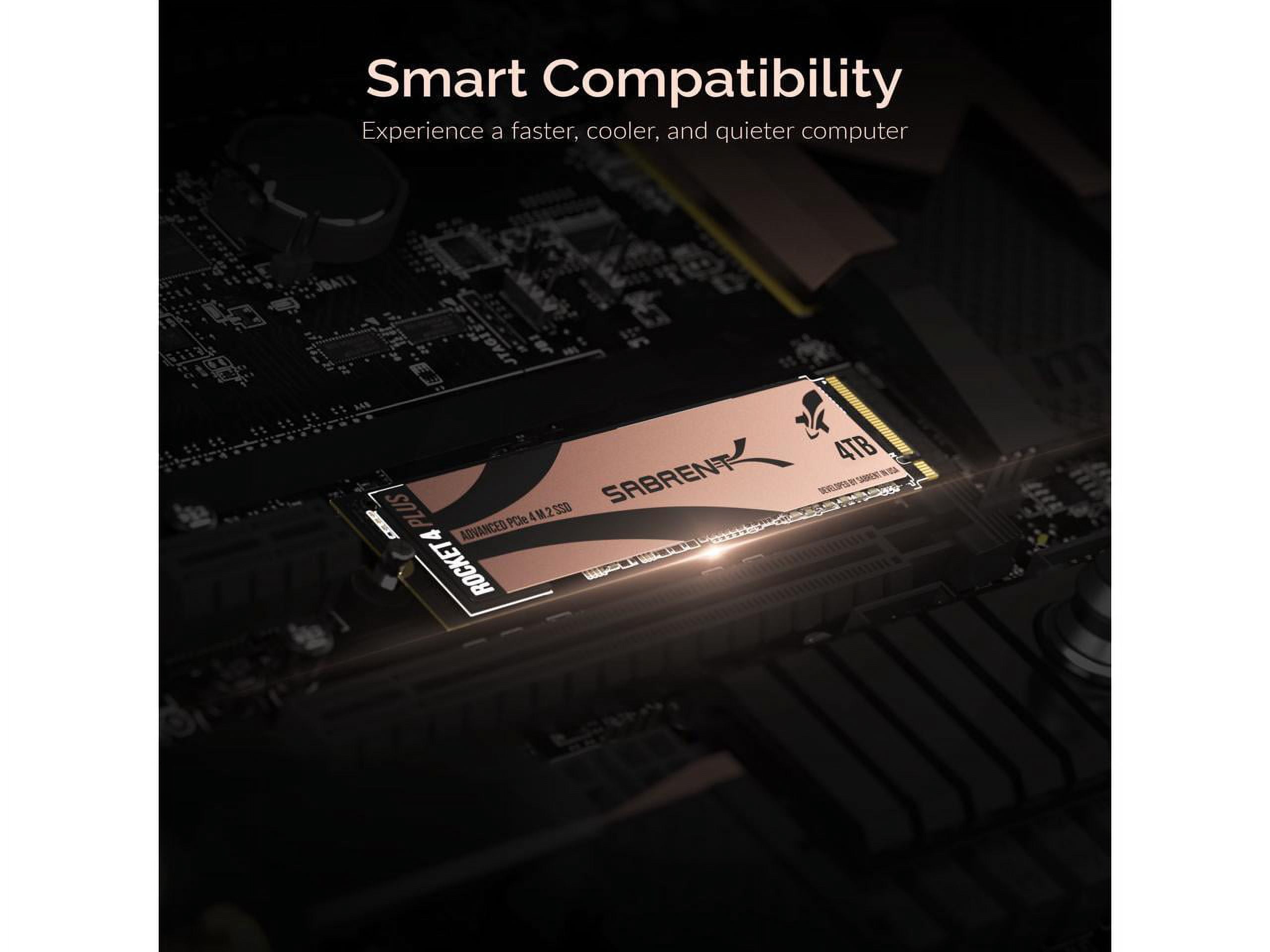 SABRENT Rocket 4 PLUS SB-RKT4P-1TB 1 TB Solid State Drive, M.2