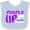 Blue and White, variant on Inktastic Purple Up Epilepsy Boys or Girls Baby Bib
