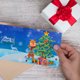 thumbnail image 3 of Cuadros Decorativos Bendición Tarjeta de Navidad DIY Forma especial Brillo Diamante Tarjetas de feli Tmvgtek embutido en tela, 3 of 8