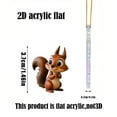 thumbnail image 2 of Funny Squirrel Advent Calendar 2025 24 Days Christmas Countdown Calendar with 24pcs 2D Acrylic Squirrel Ornaments Cute Animals Christmas Tree Pendant Home Decorations Gifts, 2 of 7