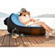 thumbnail image 1 of LUTEM Inflatable Couch – Cool Inflatable Chair. Upgrade Your Camping Accessories. 126(L) *68(H)*88.5(W) cm Easy Setup is Perfect for Hiking Gear, Beach Chair/Sleeping Bag/picnics/Camping, 1 of 5
