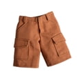thumbnail image 2 of Figura de acción Pantalones cortos Vestir Coleccionable Casual Miniatura Ropa Atuendo Marrón, 2 of 9