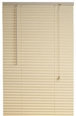 DESIGNER'S TOUCH 1-INCH VINYL MINI BLINDS, ALABASTER, 37X72" - Walmart