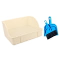 thumbnail image 4 of Cage Toilet Bedding Box Small Litter Pan Rabbit Litter Bin Toilet for Rats Small Blue B, 4 of 8