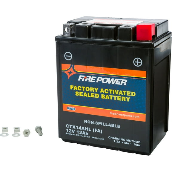 Fire Power Sealed Factory Activated Battery Compatible With Arctic Cat Pantera 550 1993