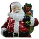 Northlight 63" Rouge et Blanc Père Noël avec des Cadeaux Décor de Noël – image 2 sur 3