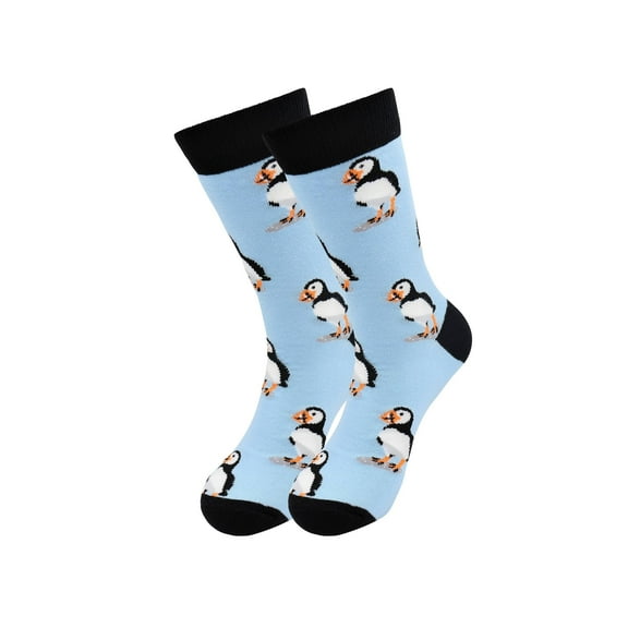 Casual Designer Animal Socks - Puffin - for Men and Women