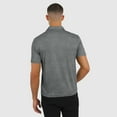 thumbnail image 5 of Men's J. Palmer  Heather Black Georgia Bulldogs Four Down Polo, 5 of 6