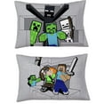 thumbnail image 3 of Minecraft Ensemble de Literie 4 Pièces pour Lit 1 Place + En Prime un Sac, 3 of 5